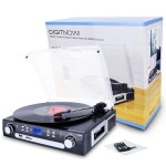 DIGITNOW! Bluetooth Turntable Player with Stereo Speakers